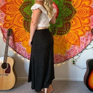 Liz Claiborne Skirts - Polka dot maxi skirt Liz Claiborne Skirts - Polka dot maxi skirt